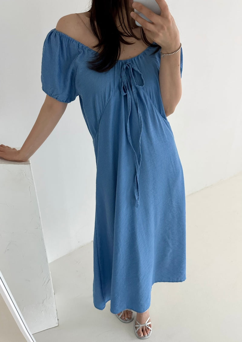 Dress U - Korean Women Fashion - #womensfashion - Marine Strap One-Piece - 6