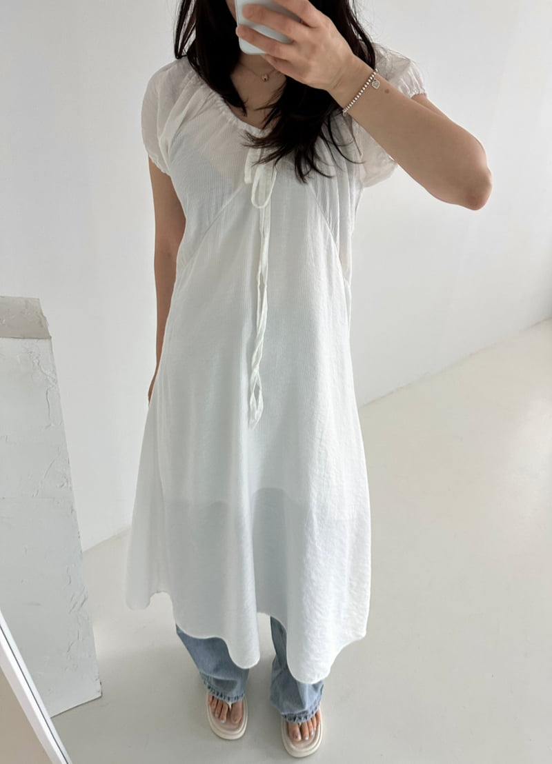 Dress U - Korean Women Fashion - #womensfashion - Marine Strap One-Piece - 8