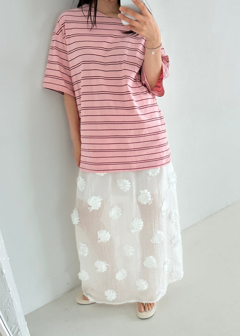 Dress U - Korean Women Fashion - #womensfashion - Embroidered Flower Skirt - 10