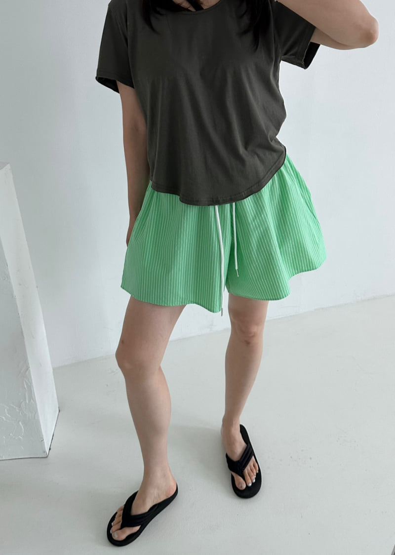 Dress U - Korean Women Fashion - #womensfashion - Crisp Stripe Skort - 11
