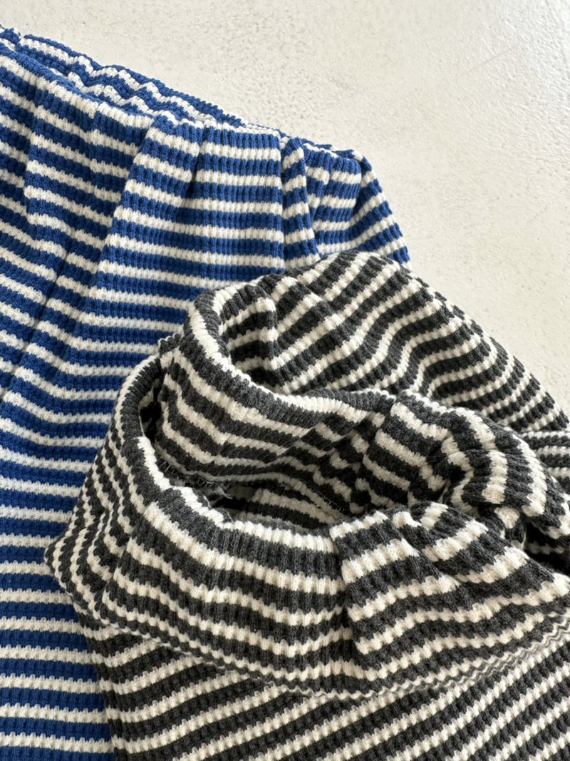 Dress U - Korean Women Fashion - #womensfashion - Waffle Stripe Shorts - 12