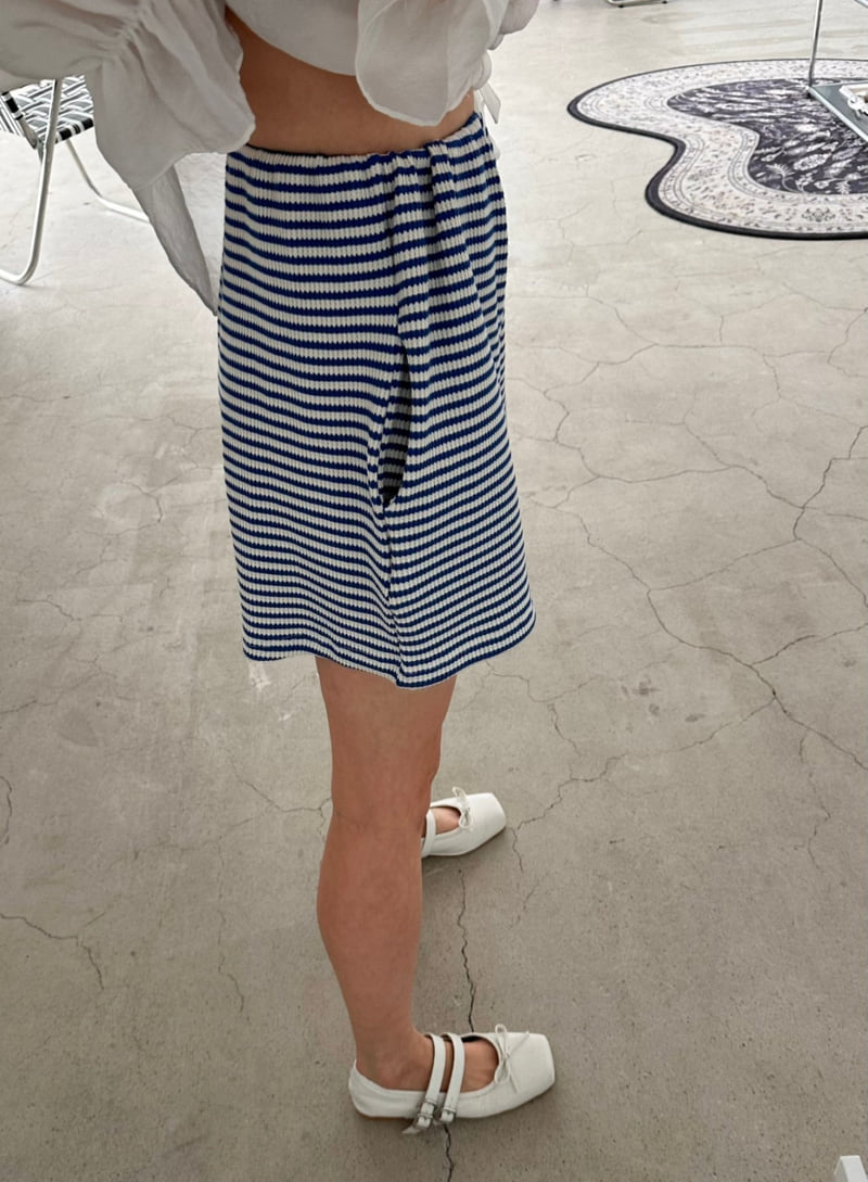 Dress U - Korean Women Fashion - #womensfashion - Waffle Stripe Shorts - 8