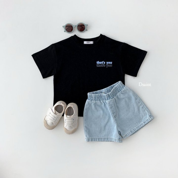 Dsaint - Korean Children Fashion - #Kfashion4kids - Thanks You Short Sleeve Tee - 9