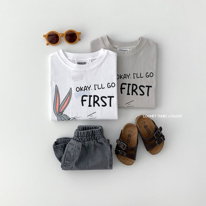 Dsaint - Korean Children Fashion - #Kfashion4kids - What's Up Bunny Tee - 7