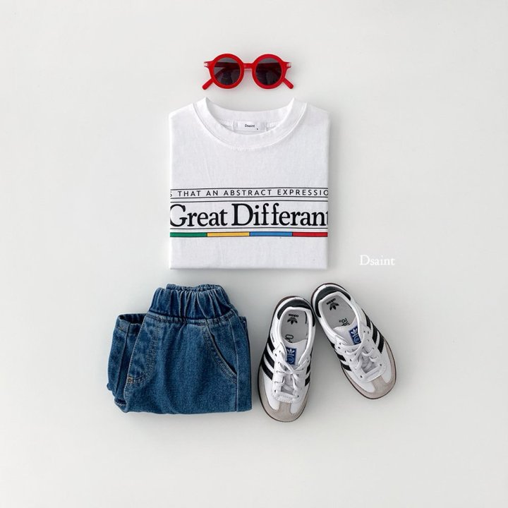 Dsaint - Korean Children Fashion - #Kfashion4kids - Great Different Tee - 6