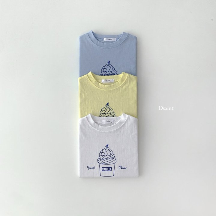 Dsaint - Korean Children Fashion - #Kfashion4kids - Soft Milk Tee - 3