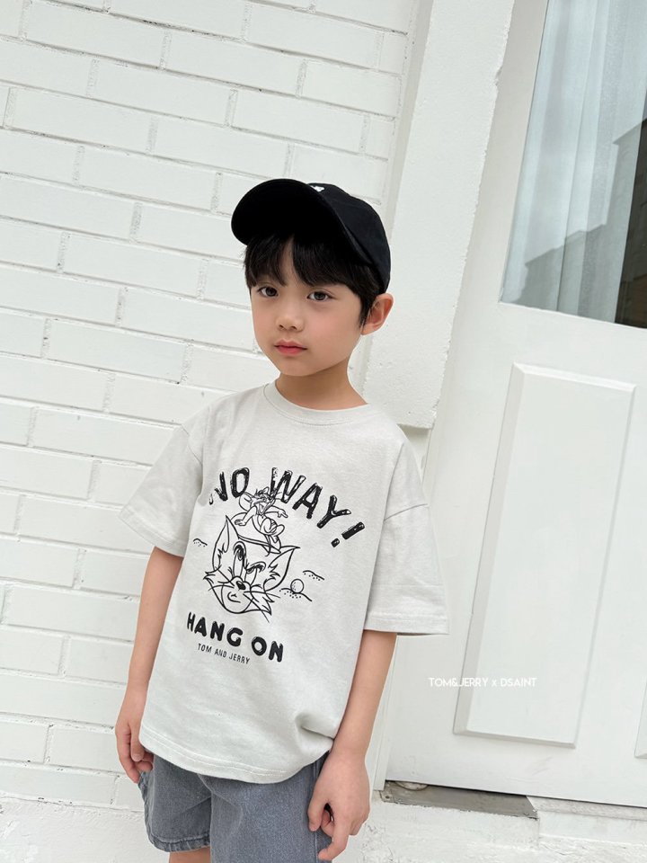 Dsaint - Korean Children Fashion - #Kfashion4kids - No Way Tom Jerry Tee - 12