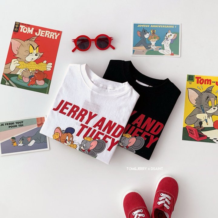 Dsaint - Korean Children Fashion - #childofig - Can Jerry Tee - 3