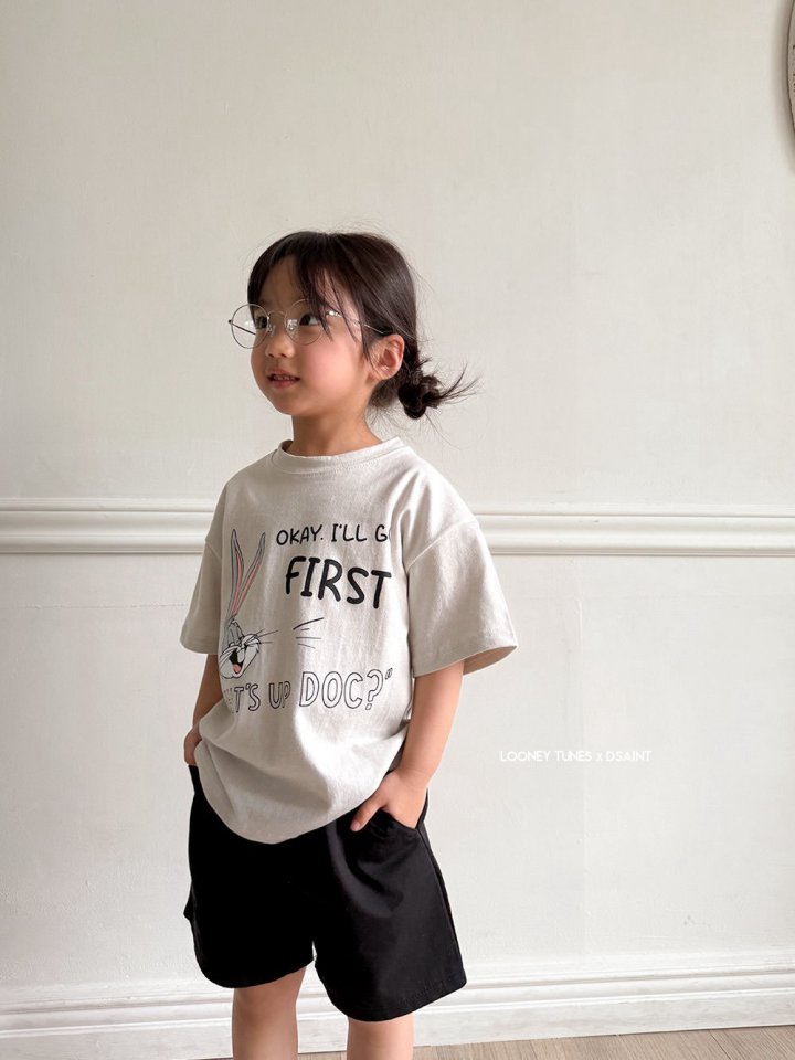 Dsaint - Korean Children Fashion - #childofig - What's Up Bunny Tee - 12