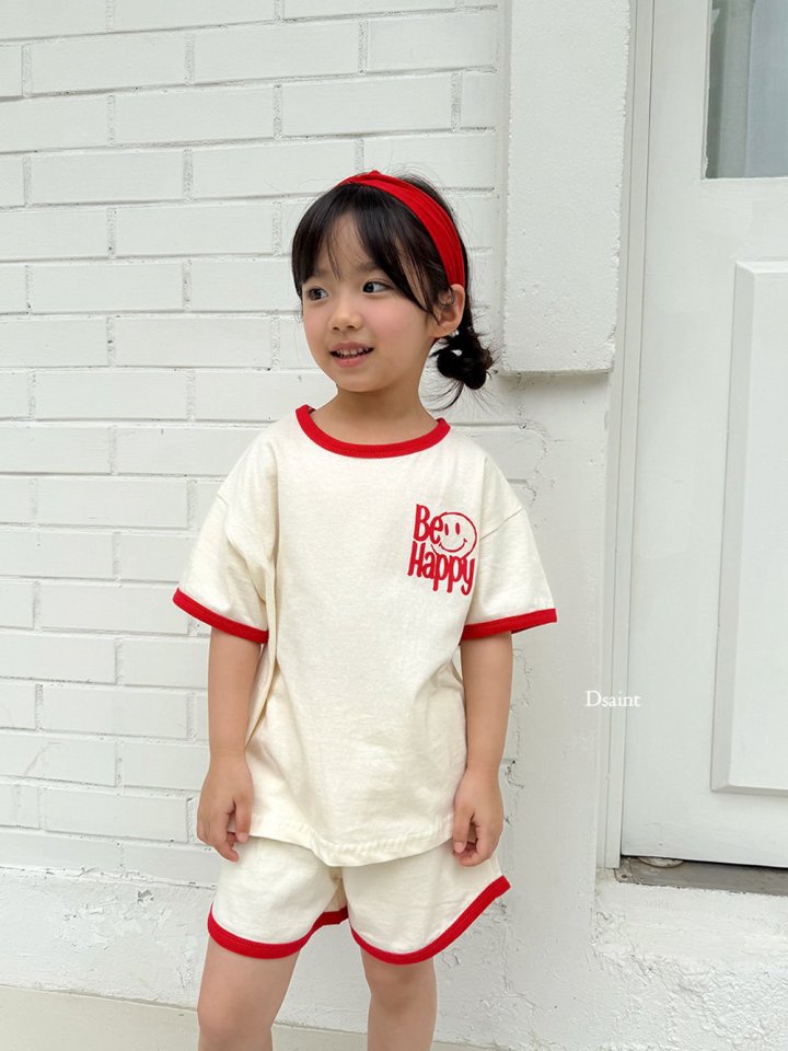 Dsaint - Korean Children Fashion - #childofig - Be Happy Ribbed Set - 10