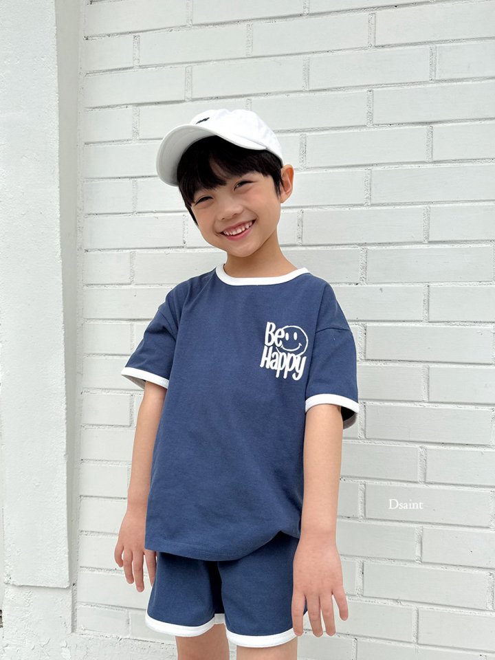 Dsaint - Korean Children Fashion - #childofig - Be Happy Ribbed Set - 11