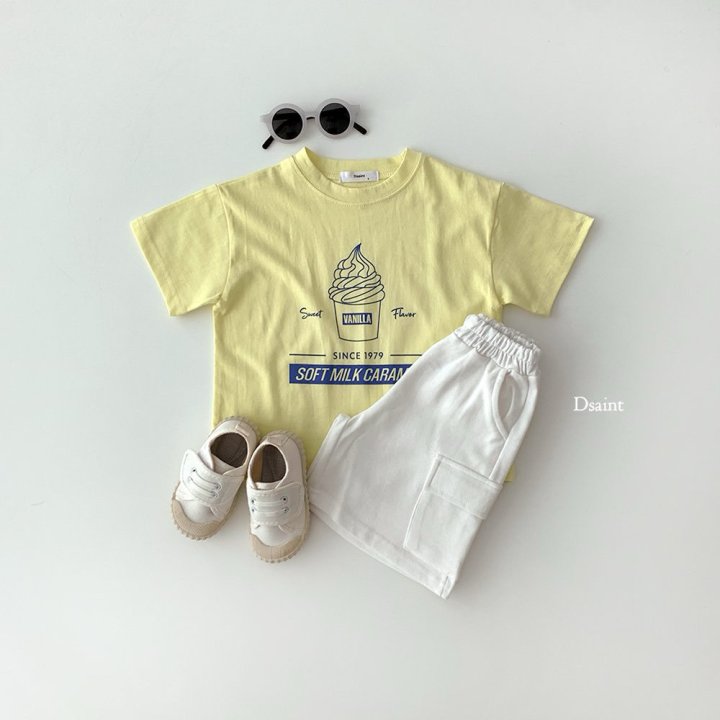 Dsaint - Korean Children Fashion - #childofig - Soft Milk Tee - 8