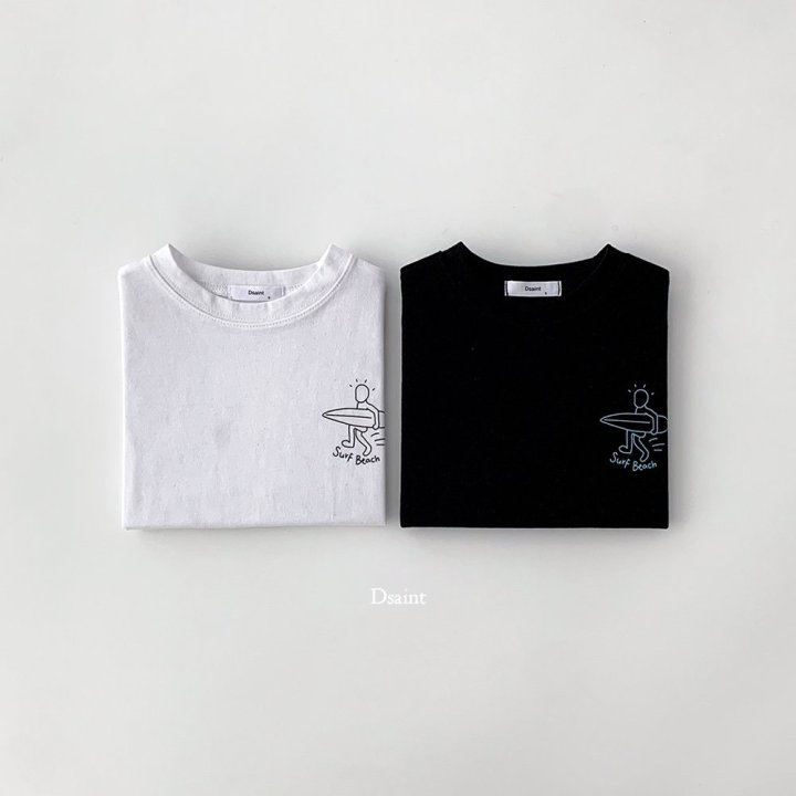 Dsaint - Korean Children Fashion - #prettylittlegirls - Surfer Beach Tee - 4
