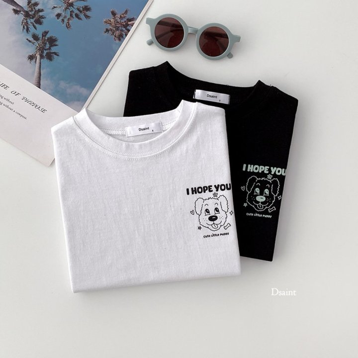 Dsaint - Korean Children Fashion - #childofig - I Hope Puppy Tee