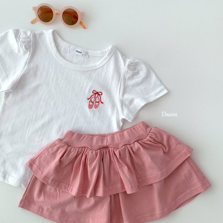 Dsaint - Korean Children Fashion - #childrensboutique - Ballet Skirt Set