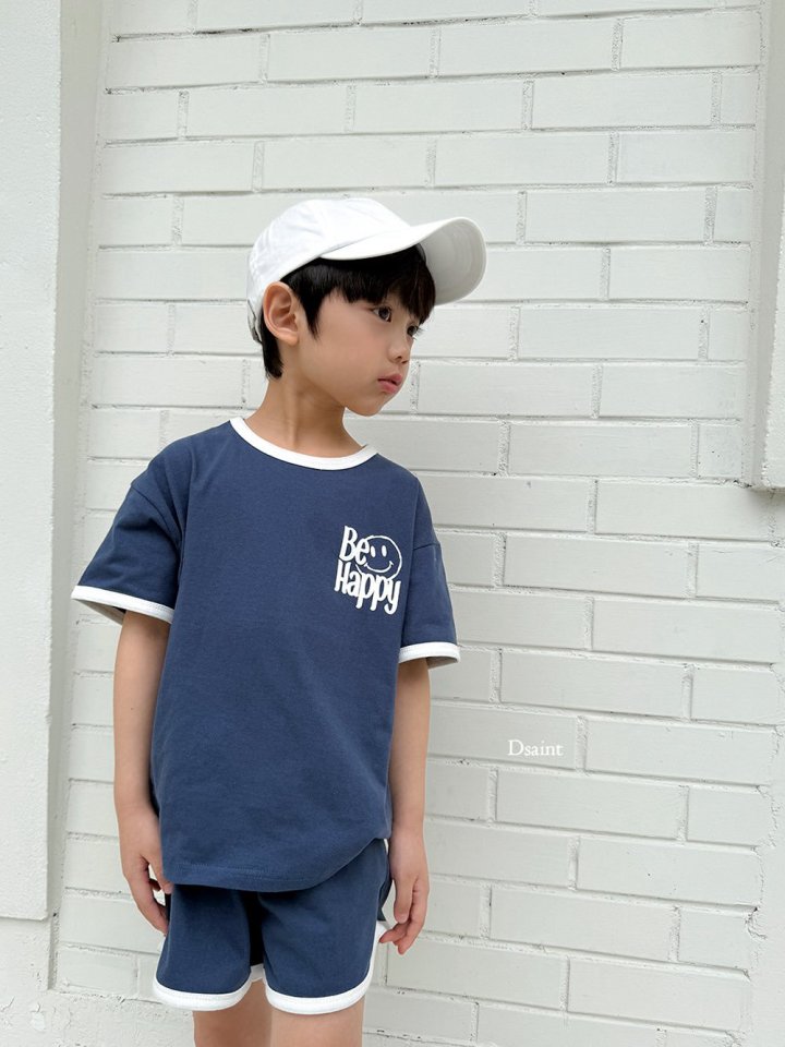 Dsaint - Korean Children Fashion - #childrensboutique - Be Happy Ribbed Set - 12