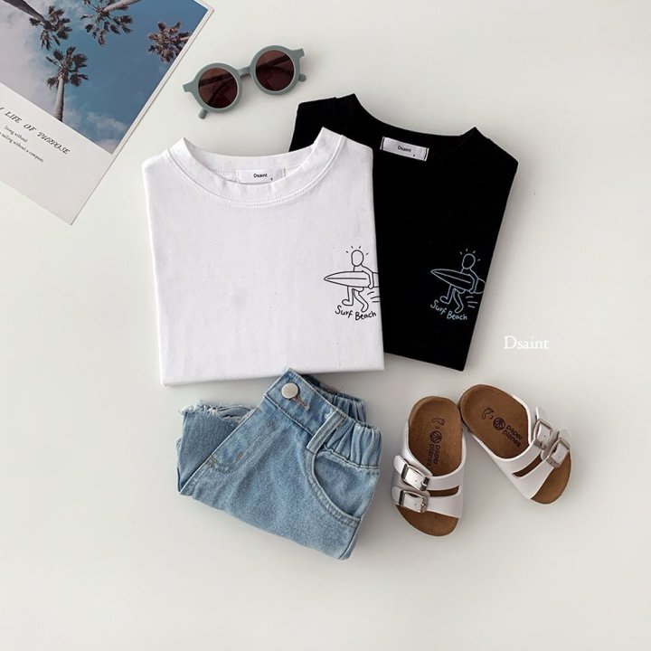 Dsaint - Korean Children Fashion - #childrensboutique - Surfer Beach Tee - 6