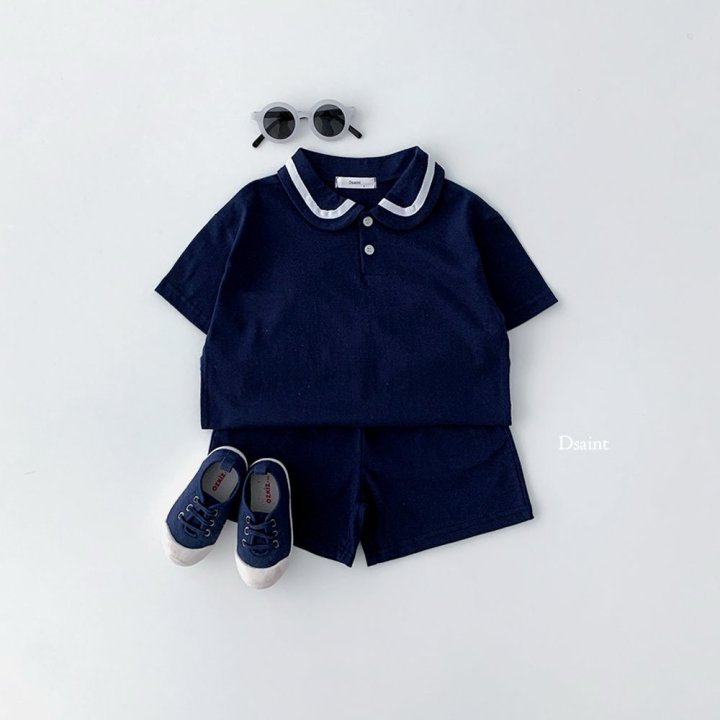 Dsaint - Korean Children Fashion - #designkidswear - Sailor Top Bottom Set - 6