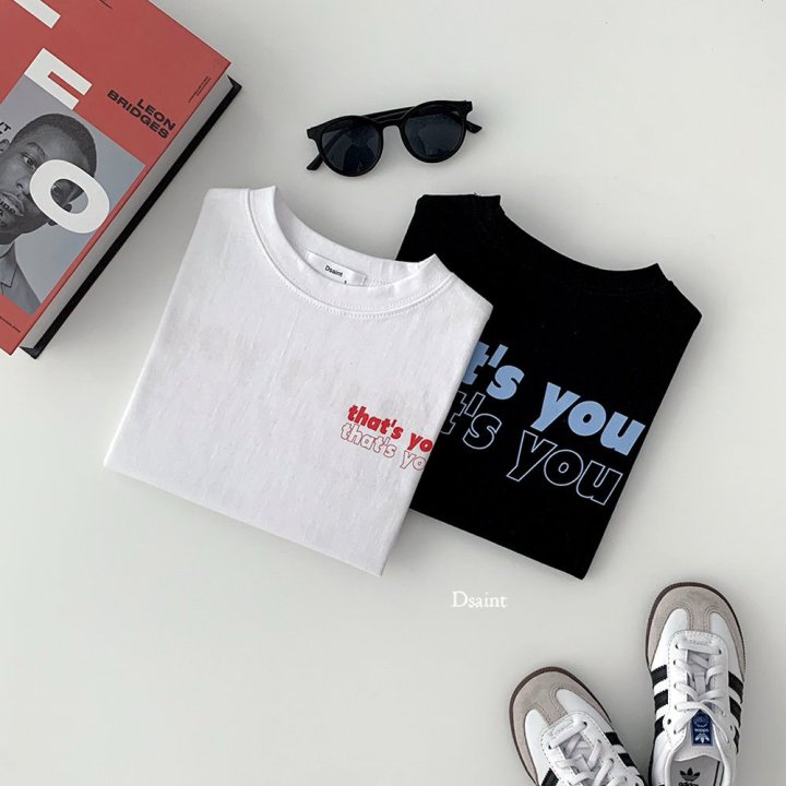Dsaint - Korean Children Fashion - #designkidswear - Thanks You Short Sleeve Tee - 3