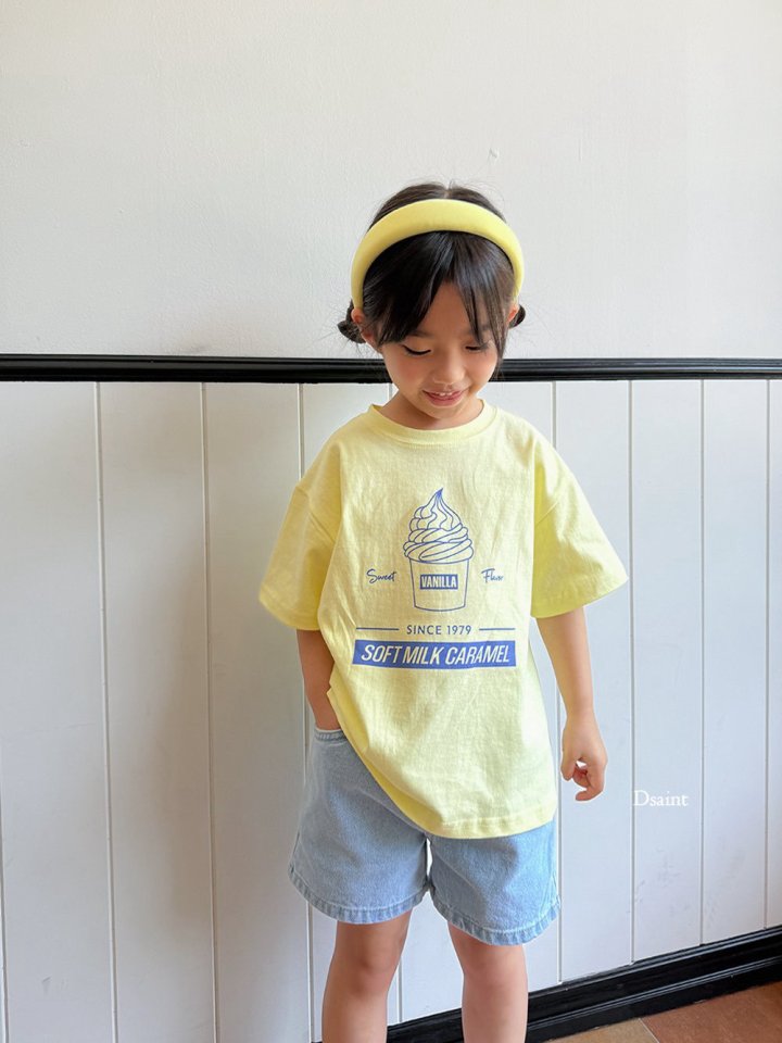 Dsaint - Korean Children Fashion - #designkidswear - Soft Milk Tee - 11