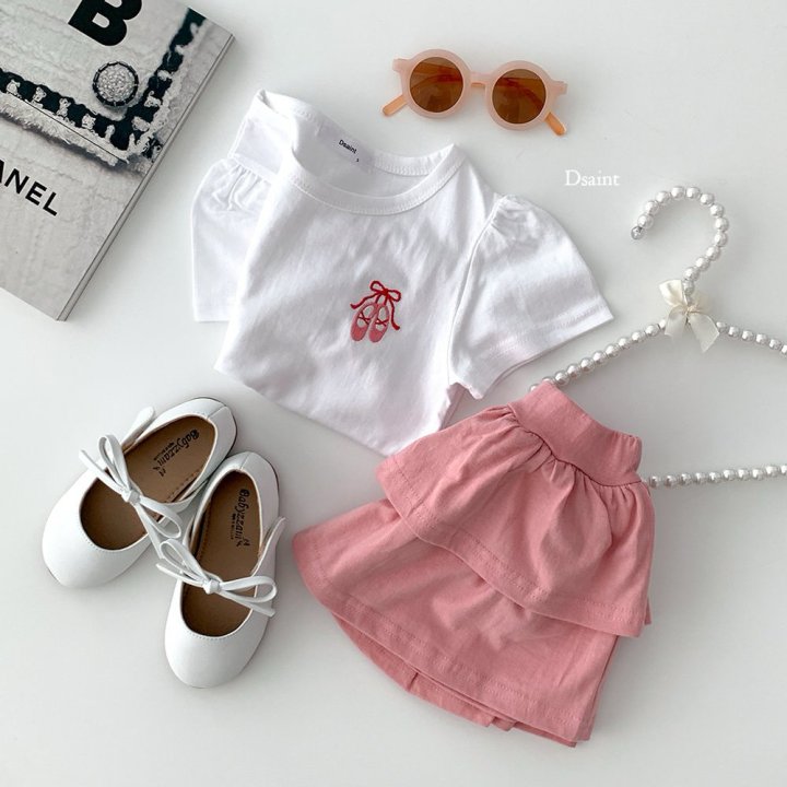 Dsaint - Korean Children Fashion - #discoveringself - Ballet Skirt Set - 3