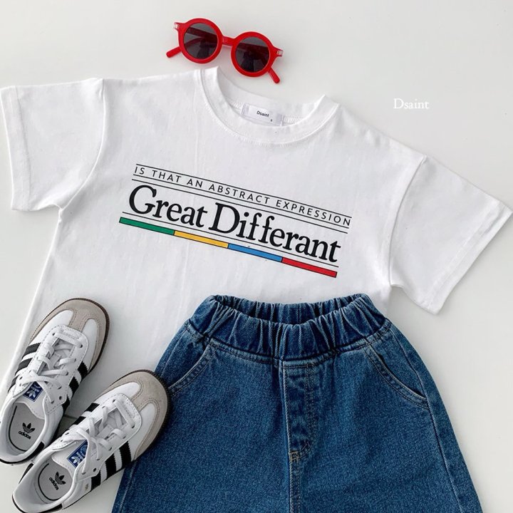 Dsaint - Korean Children Fashion - #discoveringself - Great Different Tee