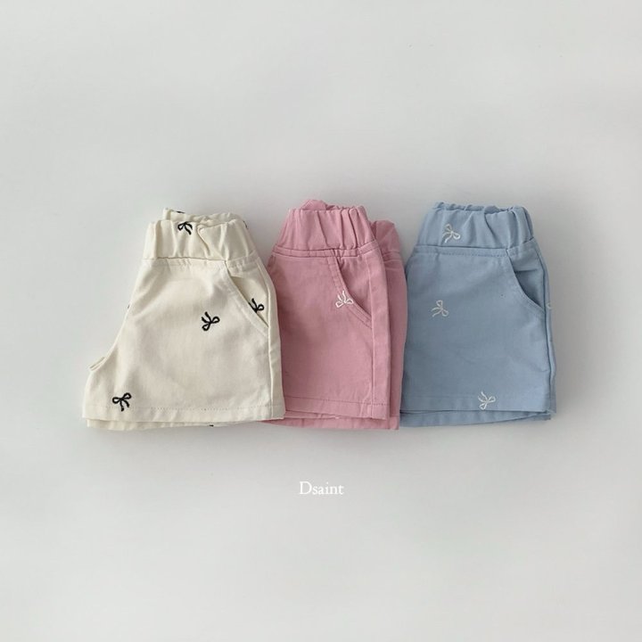 Dsaint - Korean Children Fashion - #discoveringself - Pretty Ribbon Jean Pants - 3