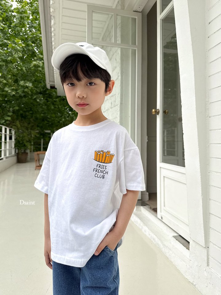 Dsaint - Korean Children Fashion - #fashionkids - French Fries Tee - 11