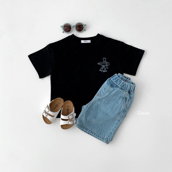 Dsaint - Korean Children Fashion - #fashionkids - Surfer Beach Tee - 9