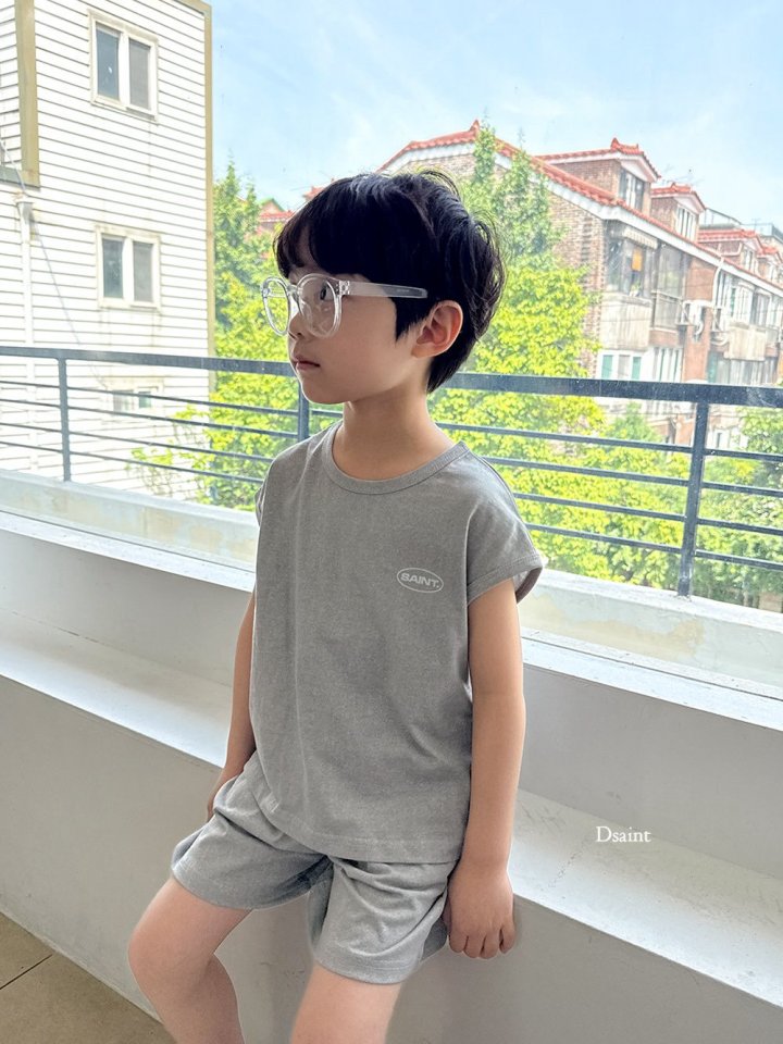 Dsaint - Korean Children Fashion - #fashionkids - Comma Pig Sleeveless Set - 12