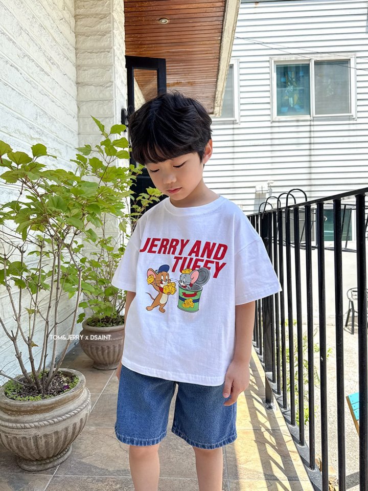 Dsaint - Korean Children Fashion - #kidsshorts - Can Jerry Tee - 8