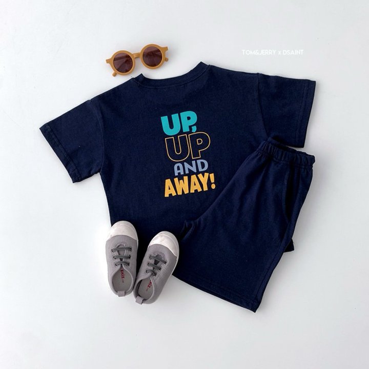 Dsaint - Korean Children Fashion - #kidsshorts - Up Up Tom Jerry Set - 11