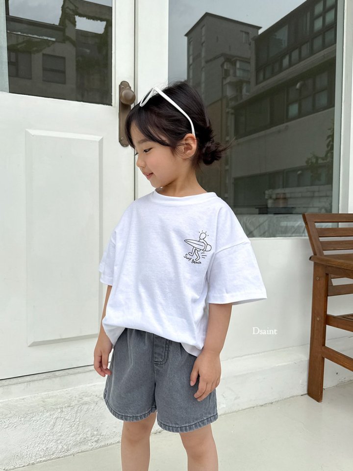 Dsaint - Korean Children Fashion - #kidsshorts - Surfer Beach Tee - 10
