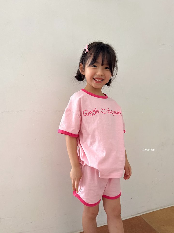 Dsaint - Korean Children Fashion - #kidsshorts - G Everything Ribbed Set - 9
