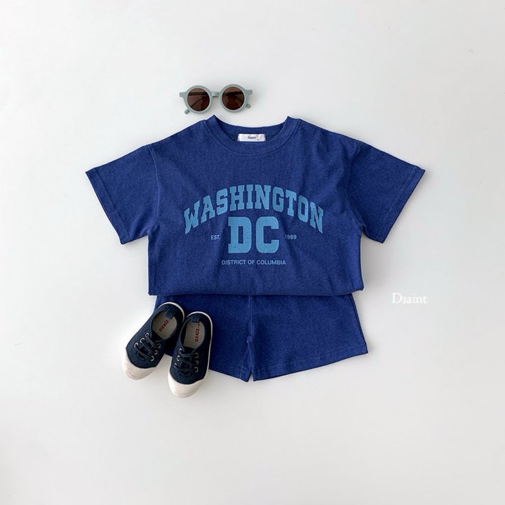 Dsaint - Korean Children Fashion - #kidsshorts - Washington Pig Set - 8