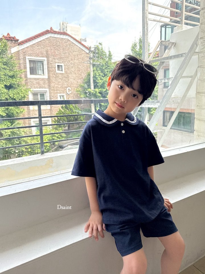 Dsaint - Korean Children Fashion - #kidsstore - Sailor Top Bottom Set - 10