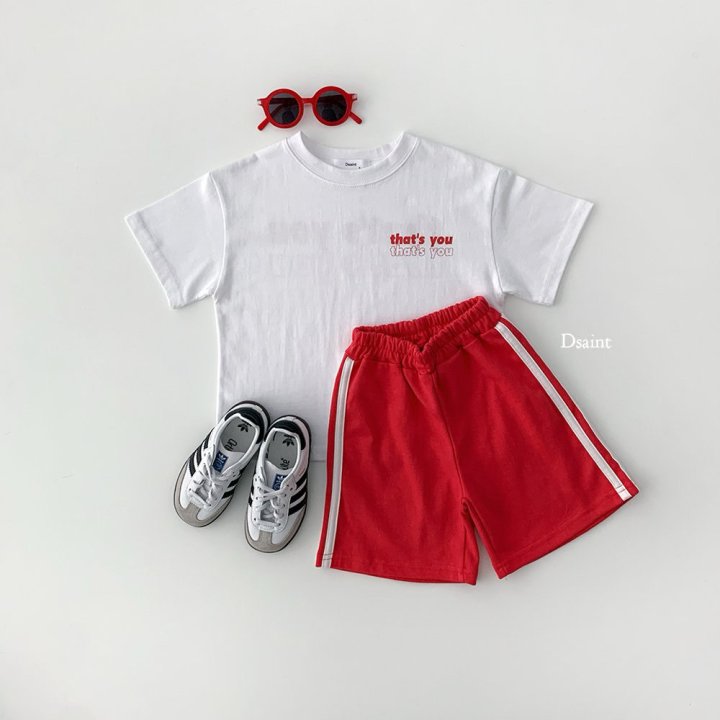 Dsaint - Korean Children Fashion - #kidsstore - Thanks You Short Sleeve Tee - 7