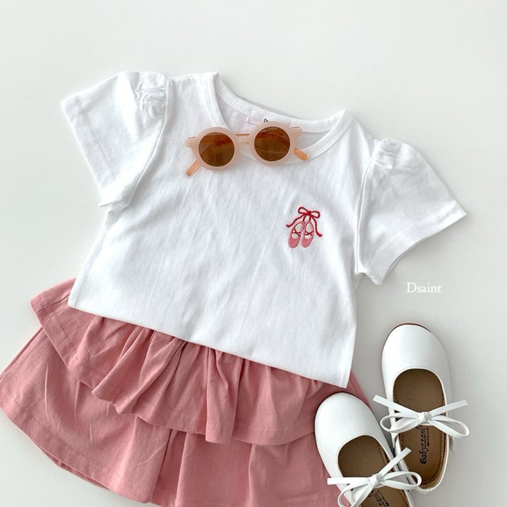 Dsaint - Korean Children Fashion - #kidsstore - Ballet Skirt Set - 6