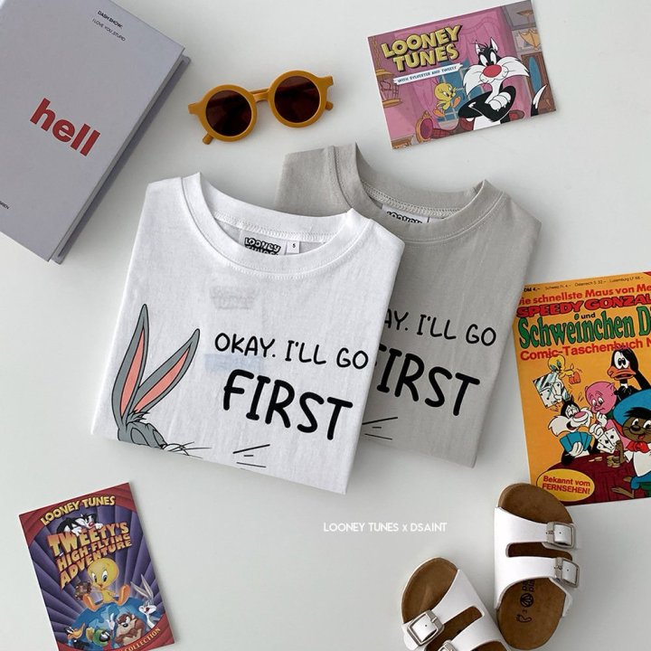 Dsaint - Korean Children Fashion - #kidsstore - What's Up Bunny Tee - 5