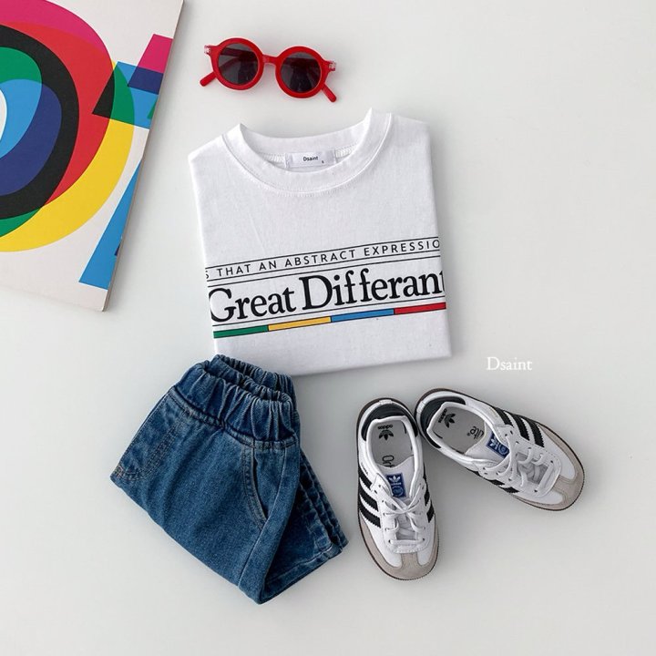 Dsaint - Korean Children Fashion - #kidzfashiontrend - Great Different Tee - 5