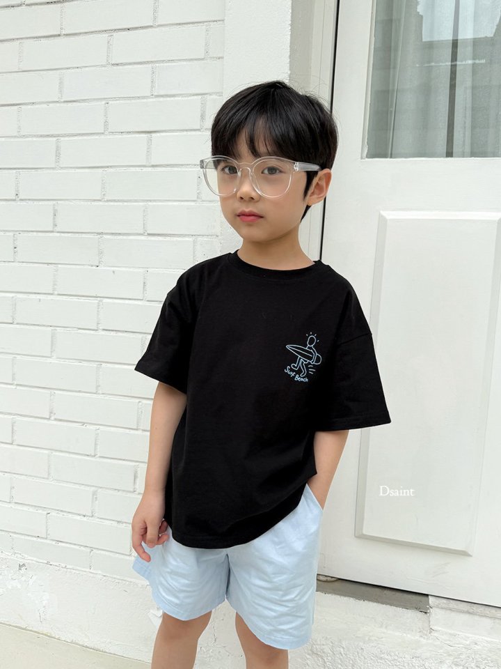 Dsaint - Korean Children Fashion - #kidzfashiontrend - Surfer Beach Tee - 12