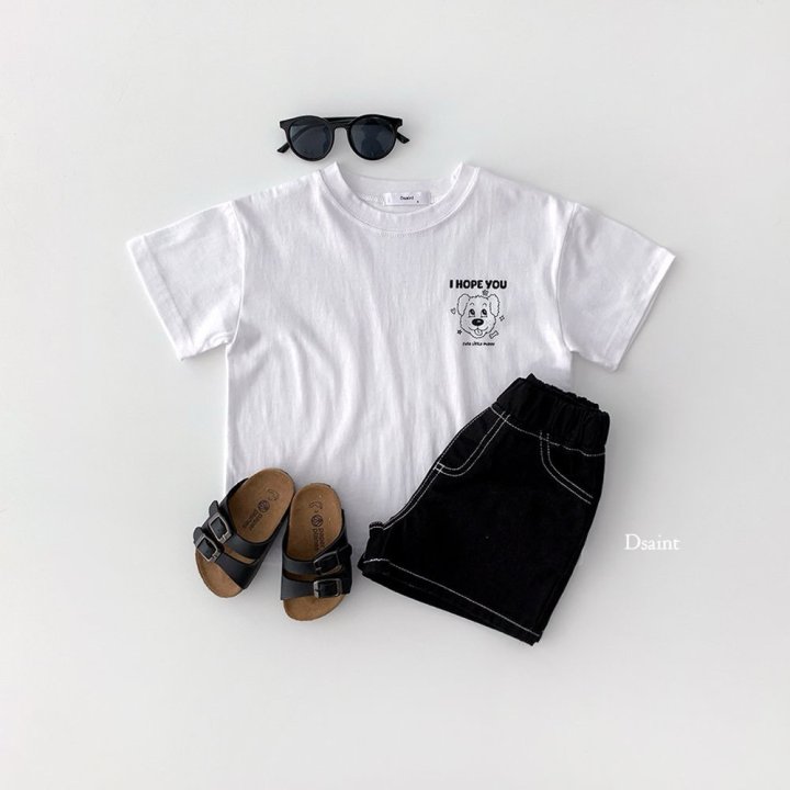 Dsaint - Korean Children Fashion - #kidzfashiontrend - I Hope Puppy Tee - 8
