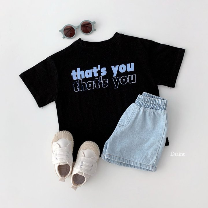 Dsaint - Korean Children Fashion - #littlefashionista - Thanks You Short Sleeve Tee - 10