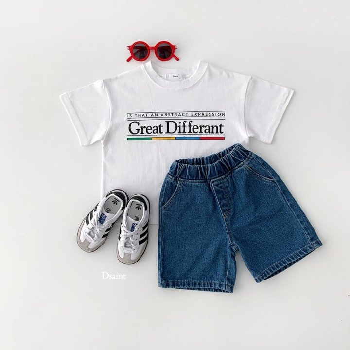 Dsaint - Korean Children Fashion - #littlefashionista - Great Different Tee - 7