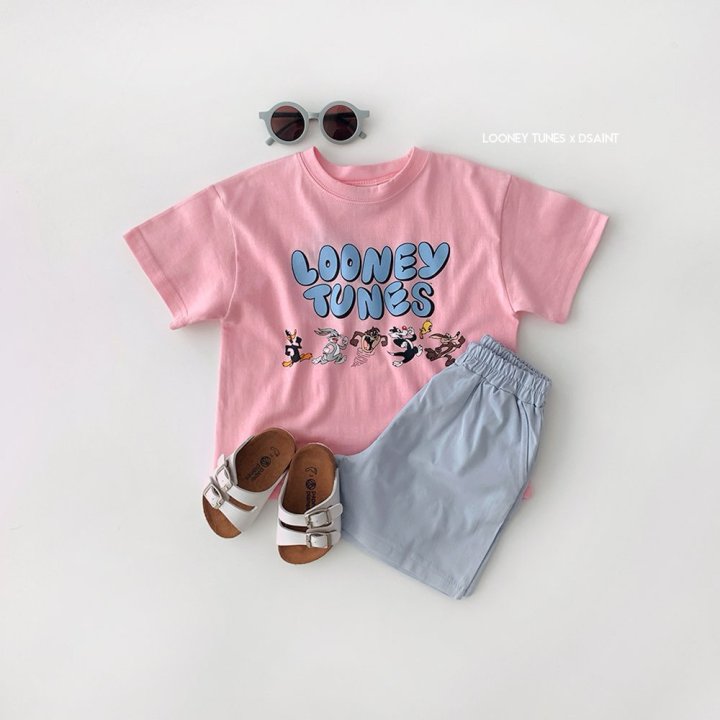 Dsaint - Korean Children Fashion - #littlefashionista - Looney Friends Tee - 12