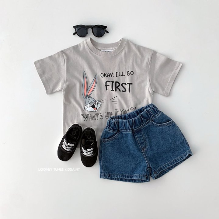 Dsaint - Korean Children Fashion - #magicofchildhood - What's Up Bunny Tee - 9