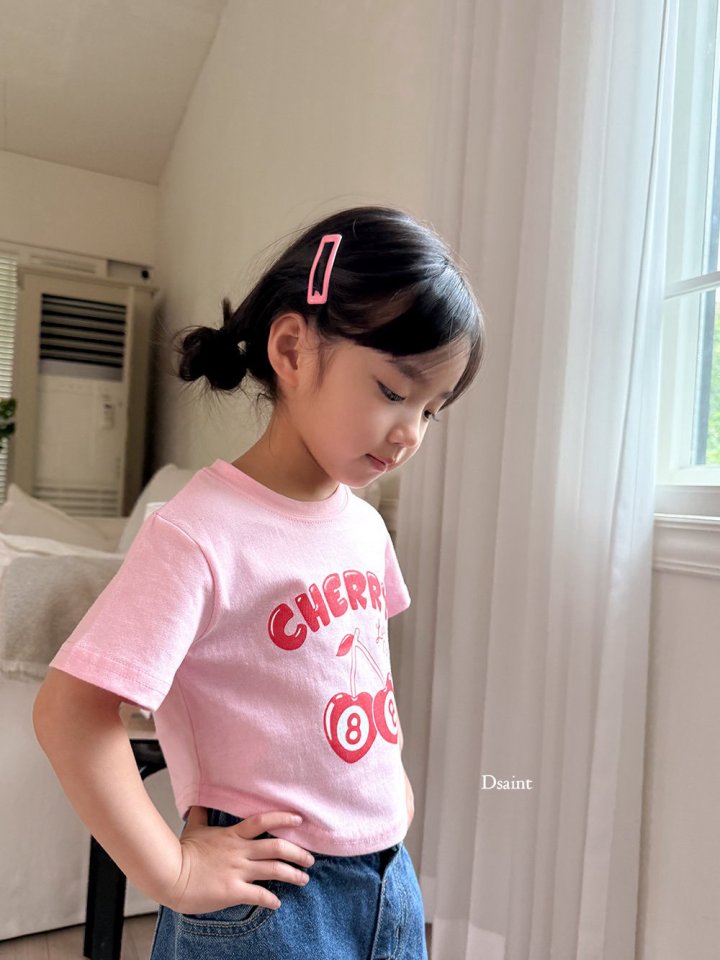 Dsaint - Korean Children Fashion - #magicofchildhood - 88 Cherry Tee - 12