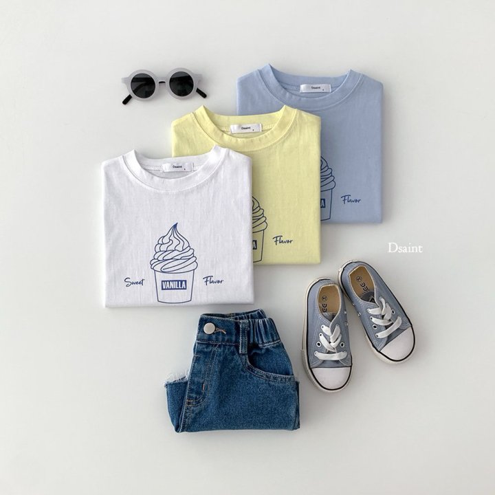 Dsaint - Korean Children Fashion - #minifashionista - Soft Milk Tee - 6