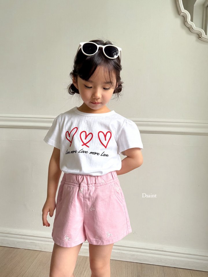 Dsaint - Korean Children Fashion - #minifashionista - Pretty Ribbon Jean Pants - 11
