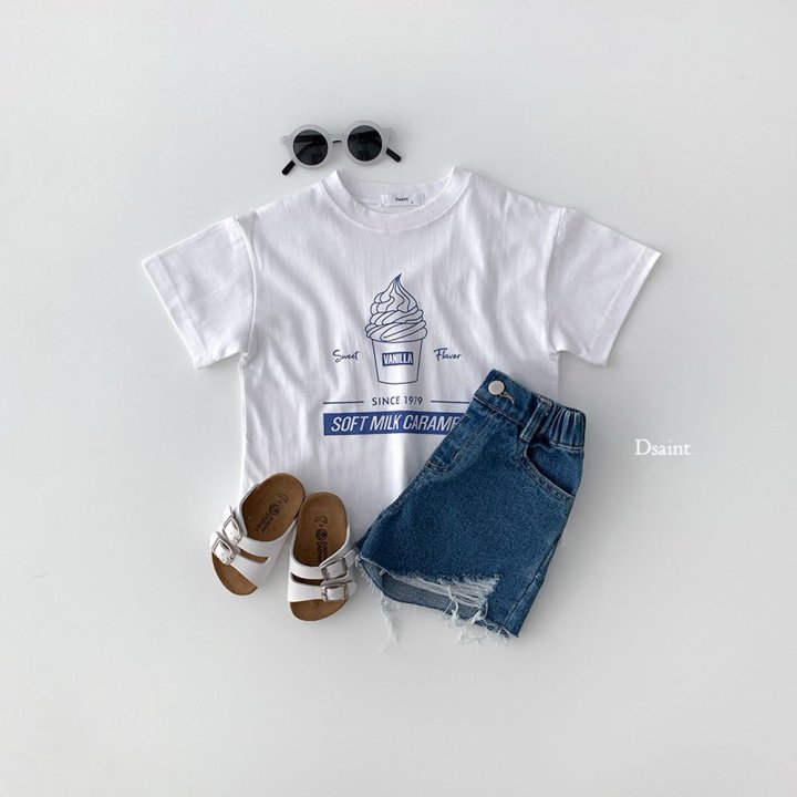 Dsaint - Korean Children Fashion - #prettylittlegirls - Soft Milk Tee - 7